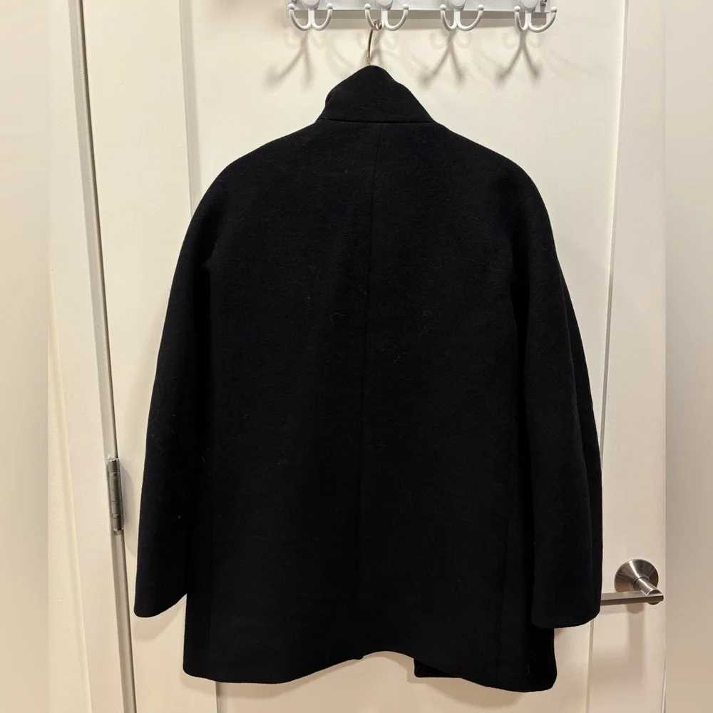 J. Crew Women's Black City Coat